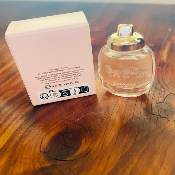 NEW Coach Eau de Parfum for Women — Light Pink Bottle with Gold Cap - Picture 3 of 4
